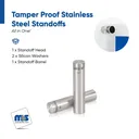 Marine Grade 316 Stainless Steel All in One Standoffs (Restored 18)