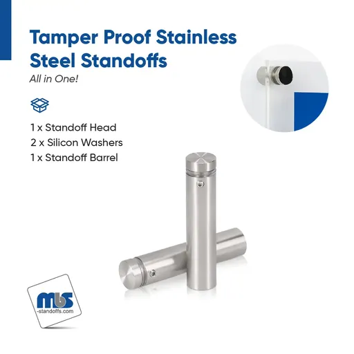 Marine Grade 316 Stainless Steel All in One Standoffs (Restored 18)