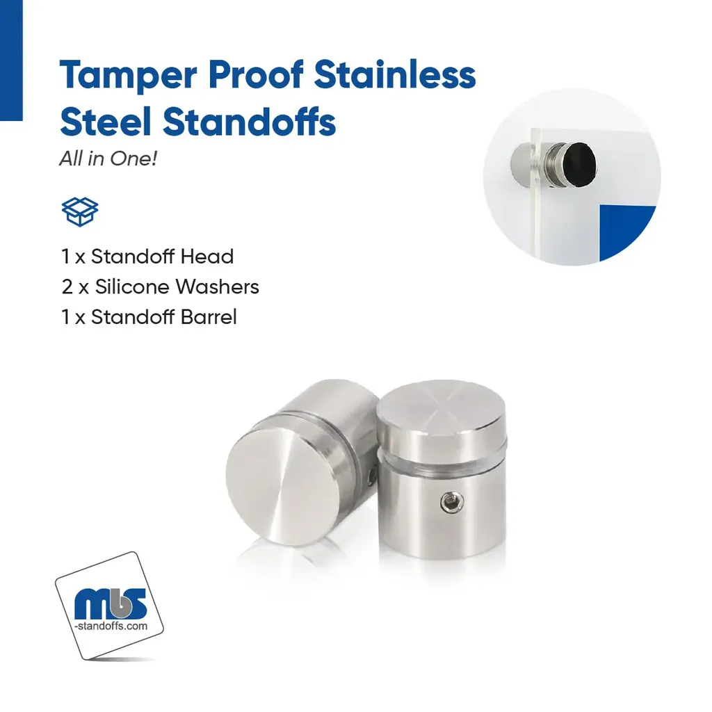Marine Grade 316 Stainless Steel All in One Standoffs (Restored 20)
