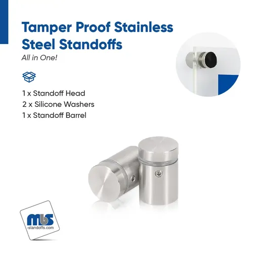 Marine Grade 316 Stainless Steel All in One Standoffs (Restored 22)