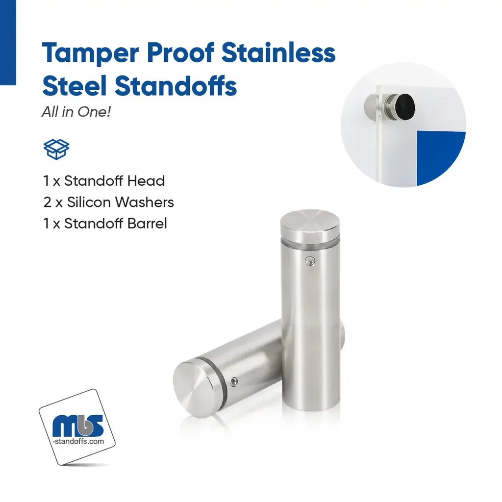 Marine Grade 316 Stainless Steel All in One Standoffs (Restored 38)