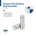 Marine Grade 316 Stainless Steel All in One Standoffs (Restored 38)