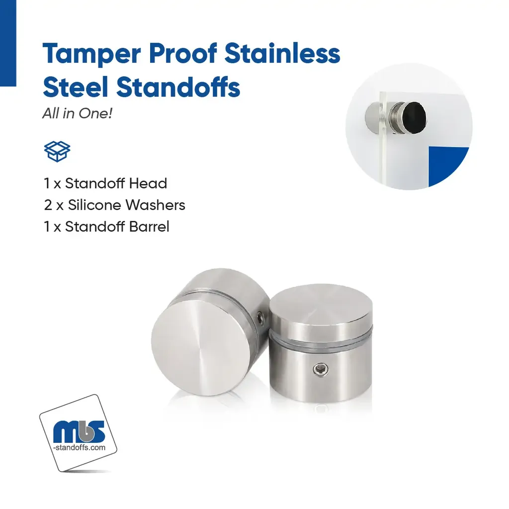 Marine Grade 316 Stainless Steel All in One Standoffs (Restored 40)