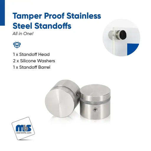 Marine Grade 316 Stainless Steel All in One Standoffs (Restored 40)