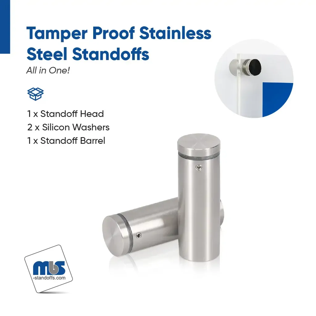 Marine Grade 316 Stainless Steel All in One Standoffs (Restored 48)