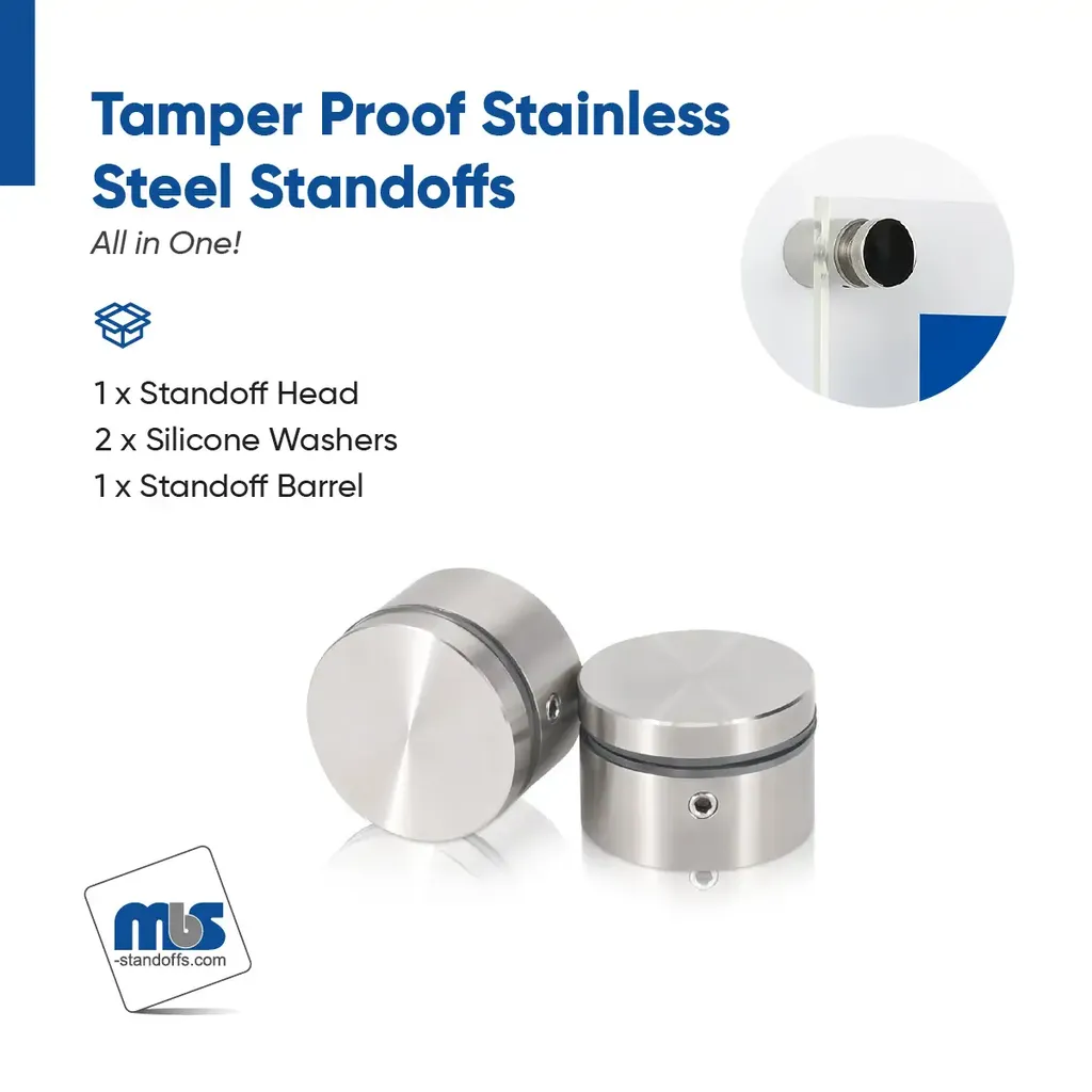 Marine Grade 316 Stainless Steel All in One Standoffs (Restored 50)