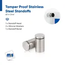 Marine Grade 316 Stainless Steel All in One Standoffs (Restored 56)