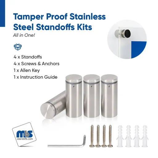 Marine Grade 316 Stainless Steel All in One Standoffs (Restored 59)