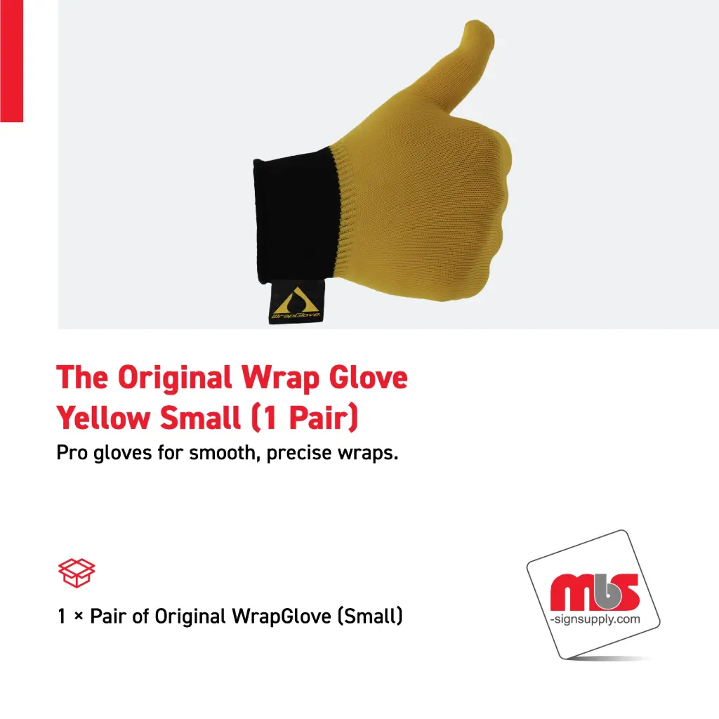 The Original Wrap Glove - Yellow