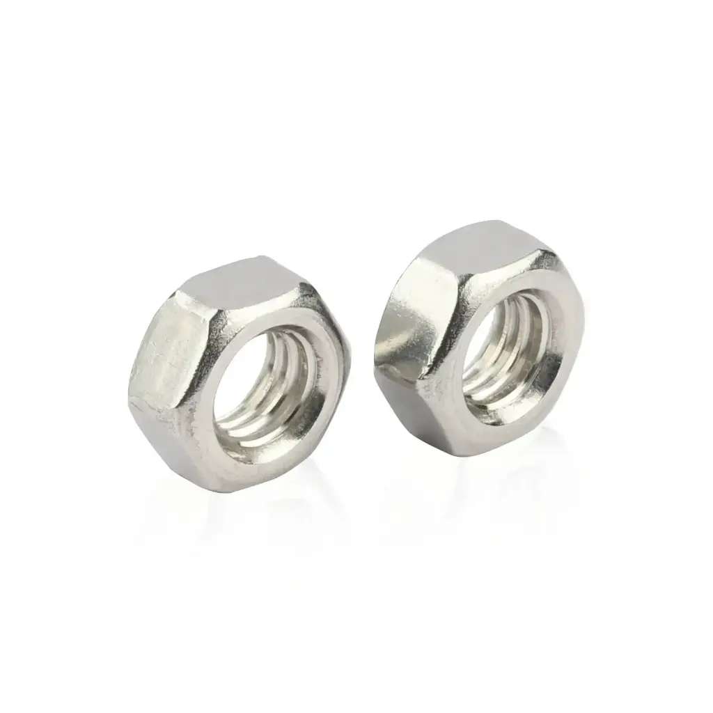 M8 x 1.25 Metric Hex Nuts, Stainless Steel 18-8 (A2), Corrosion Resistant Machine Fasteners