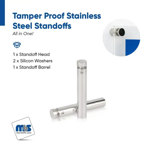 Outdoor Grade 304 Stainless Steel All in One Standoffs (Restored 547)