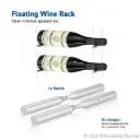 Merlot 1-Bottle Peg Supports