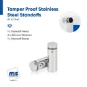 Outdoor Grade 304 Stainless Steel All in One Standoffs (Restored 565)