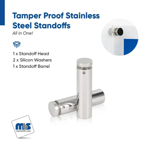Outdoor Grade 304 Stainless Steel All in One Standoffs (Restored 567)