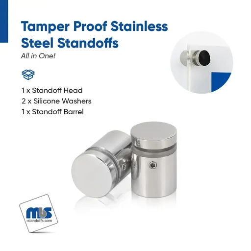 Outdoor Grade 304 Stainless Steel All in One Standoffs (Restored 571)