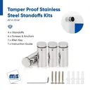 Outdoor Grade 304 Stainless Steel All in One Standoffs (Restored 576)