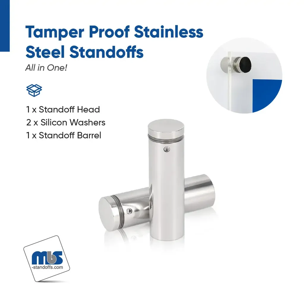 Outdoor Grade 304 Stainless Steel All in One Standoffs (Restored 577)