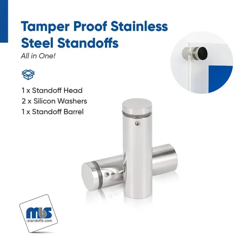Outdoor Grade 304 Stainless Steel All in One Standoffs (Restored 577)