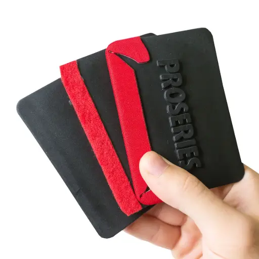 [PROSG] ProSeries ProSqueegee Hard Black Squeegee, Includes 1x Dry & 1x Wet Buffer