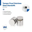 Outdoor Grade 304 Stainless Steel All in One Standoffs (Restored 581)