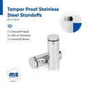 Outdoor Grade 304 Stainless Steel All in One Standoffs (Restored 587)