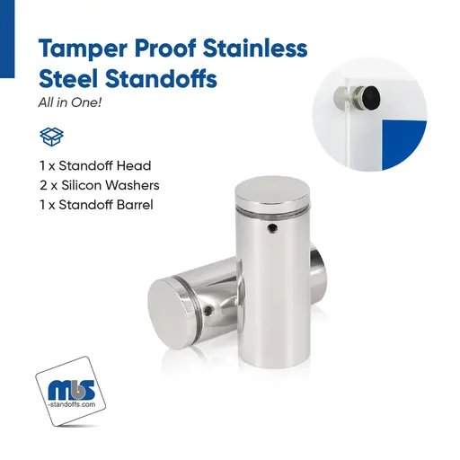 Outdoor Grade 304 Stainless Steel All in One Standoffs (Restored 597)