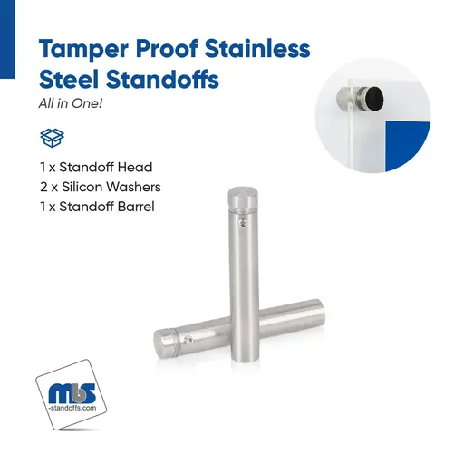 Outdoor Grade 304 Stainless Steel All in One Standoffs (Restored 607)