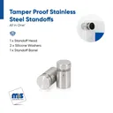 Outdoor Grade 304 Stainless Steel All in One Standoffs (Restored 611)