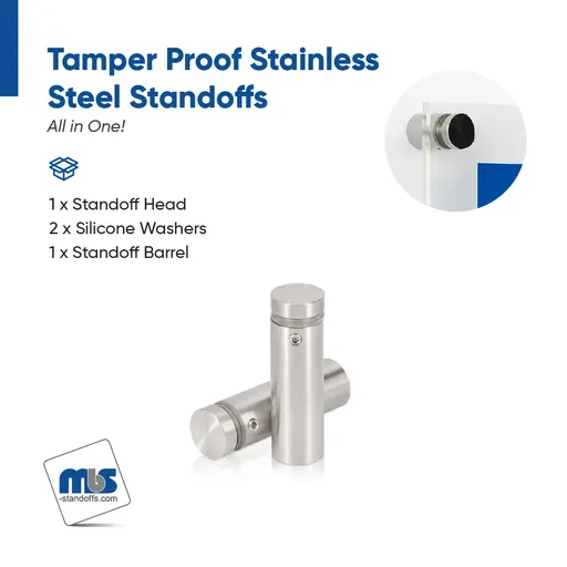 Outdoor Grade 304 Stainless Steel All in One Standoffs (Restored 615)