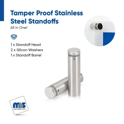 Outdoor Grade 304 Stainless Steel All in One Standoffs (Restored 627)