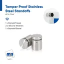 Outdoor Grade 304 Stainless Steel All in One Standoffs (Restored 643)