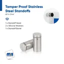 Outdoor Grade 304 Stainless Steel All in One Standoffs (Restored 645)