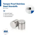 Outdoor Grade 304 Stainless Steel All in One Standoffs (Restored 653)