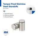 Outdoor Grade 304 Stainless Steel All in One Standoffs (Restored 655)