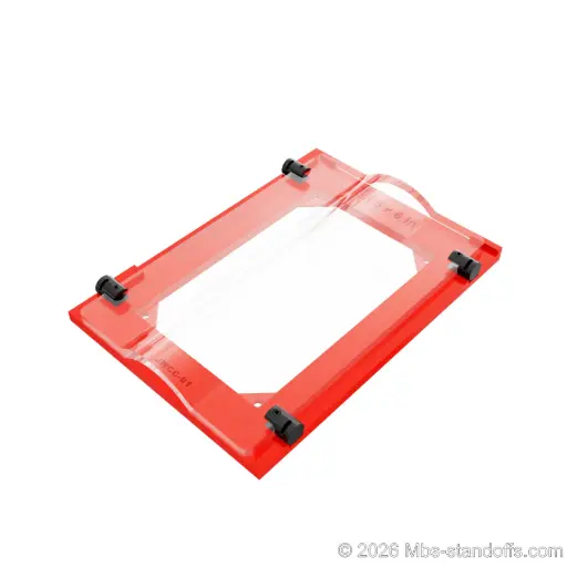 [JWCC-01] Single-Bottle Wavy Cradle Fork Alignment Jig for 1/16" Cable Mount | Float Wine Display System | 8.25"x6"