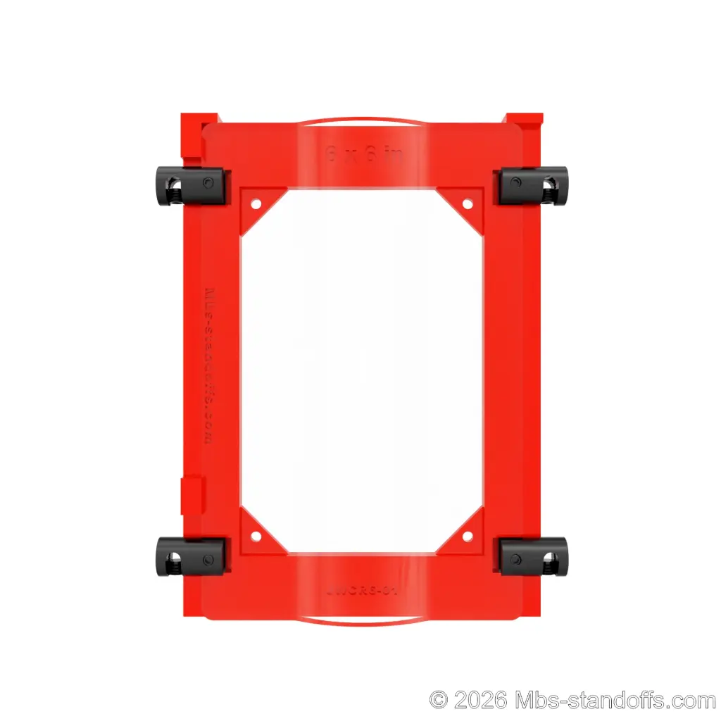 Single-Bottle Wavy Cradle Fork Alignment Jig for 1/4" Rod Mount | Float Wine Display System | 8.25"x6"