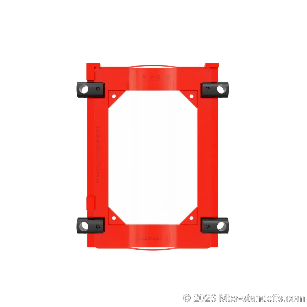 Single-Bottle Wavy Cradle Fork Alignment Jig for 3/8" Rod Mount | Float Wine Display System | 8.25"x6"