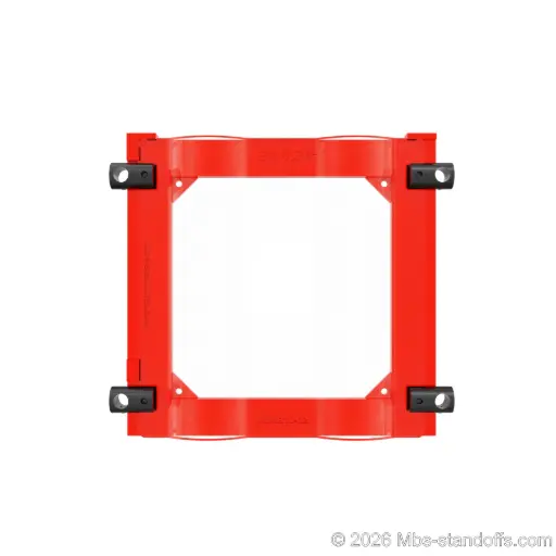 [JWCR10-02] Double-Bottle Wavy Cradle Fork Alignment Jig for 3/8" Rod Mount | Float Wine Display System | 8.25"x8.5"