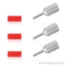 SCS15-IJ-C Replacement Pin Set - Steel Pin with Plastic Protector (Set of 3)