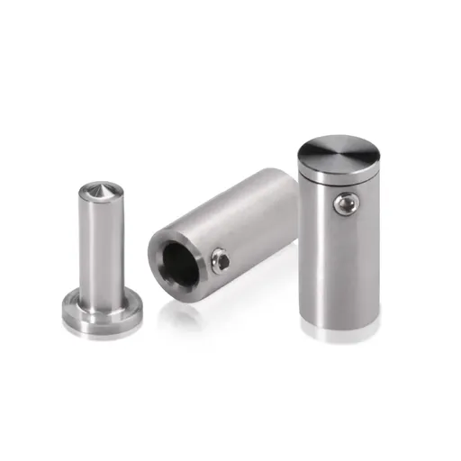 [GS050-100S304] Outdoor Grade 304 Stainless Steel Tamper Proof Flat Head Standoffs (Restored 478)