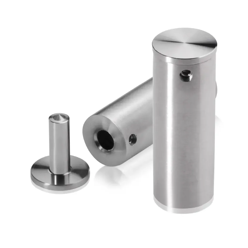 Indoor Grade 201 Stainless Steel Tamper Proof Flat Head Standoffs (Restored 493)