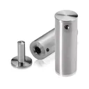 Indoor Grade 201 Stainless Steel Tamper Proof Flat Head Standoffs (Restored 493)