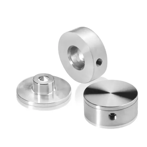 [GS100-050S304] Outdoor Grade 304 Stainless Steel Tamper Proof Flat Head Standoffs (Restored 498)