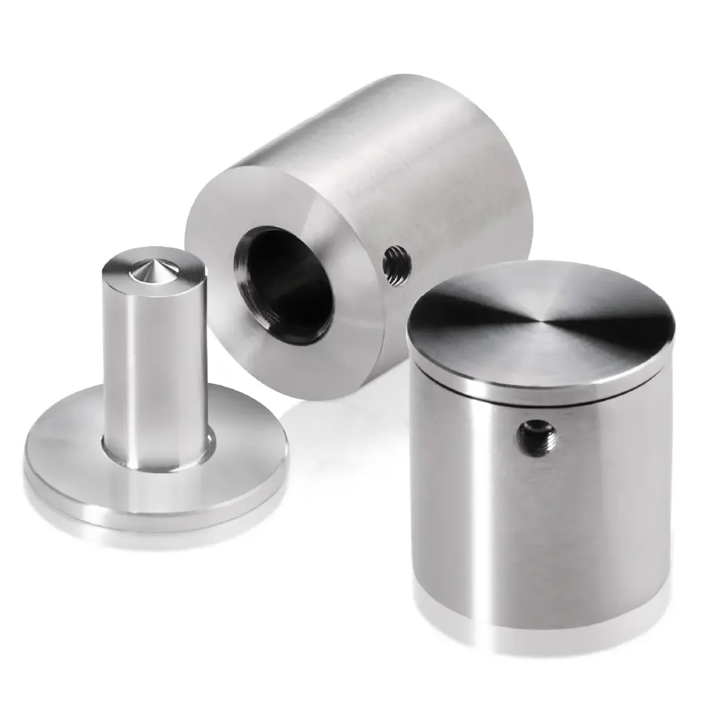 Indoor Grade 201 Stainless Steel Tamper Proof Flat Head Standoffs (Restored 501)