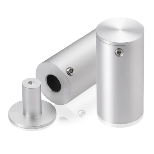 [GS100-200A] Affordable Aluminum Tamper Proof Flat Head Standoffs (Restored 503)