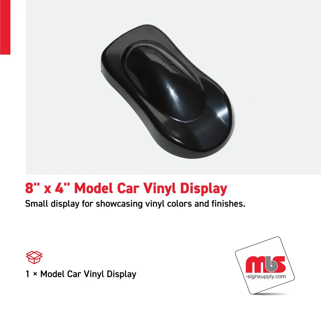 8'' x 4'' Model Car Vinyl Display