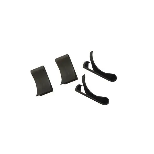 3/4" x 3/4" x 1/8" Black Iron Metal Frame Clips (accepts up to 1/8" thickness)