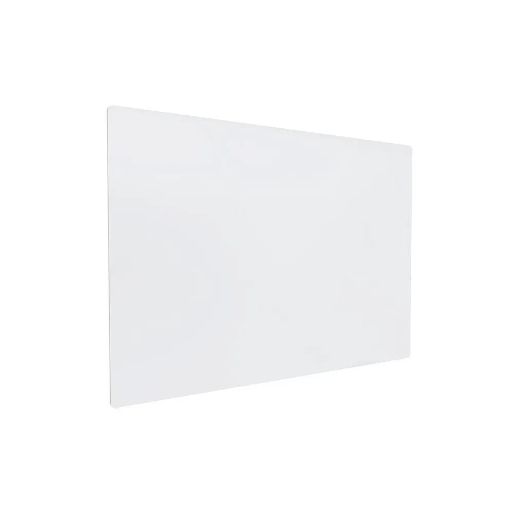 Clear Acrylic Sneeze Guard 23-1/2'' Wide x 35'' Tall x 0.157'' Thickness