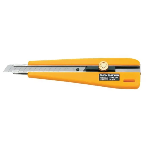 [CT-0114] Olfa Heavy Duty Plastic Screw Lock Precision Knife w/ 60 Degree x 9mm Blade