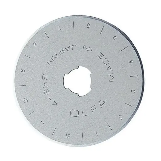 [CT-0517] Olfa Circular 60mm Tungsten Steel Rotary Blade for Rotary Cutter (Pack of 1)